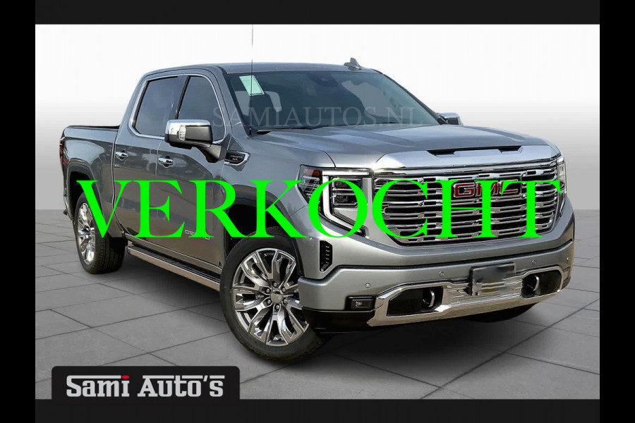 GMC Sierra DENALI | RIJKLAAR PRIJS  | VIRTUAL COCKPIT | BOM VOL | DC | DODGE RAM EN GMC DEALER NEDERLAND | 6.2 V8 4X4 | GRIJSKENTEKEN | DUBBELE CABINE | PICK UP | VOORRAAD 2242 -  4941 |