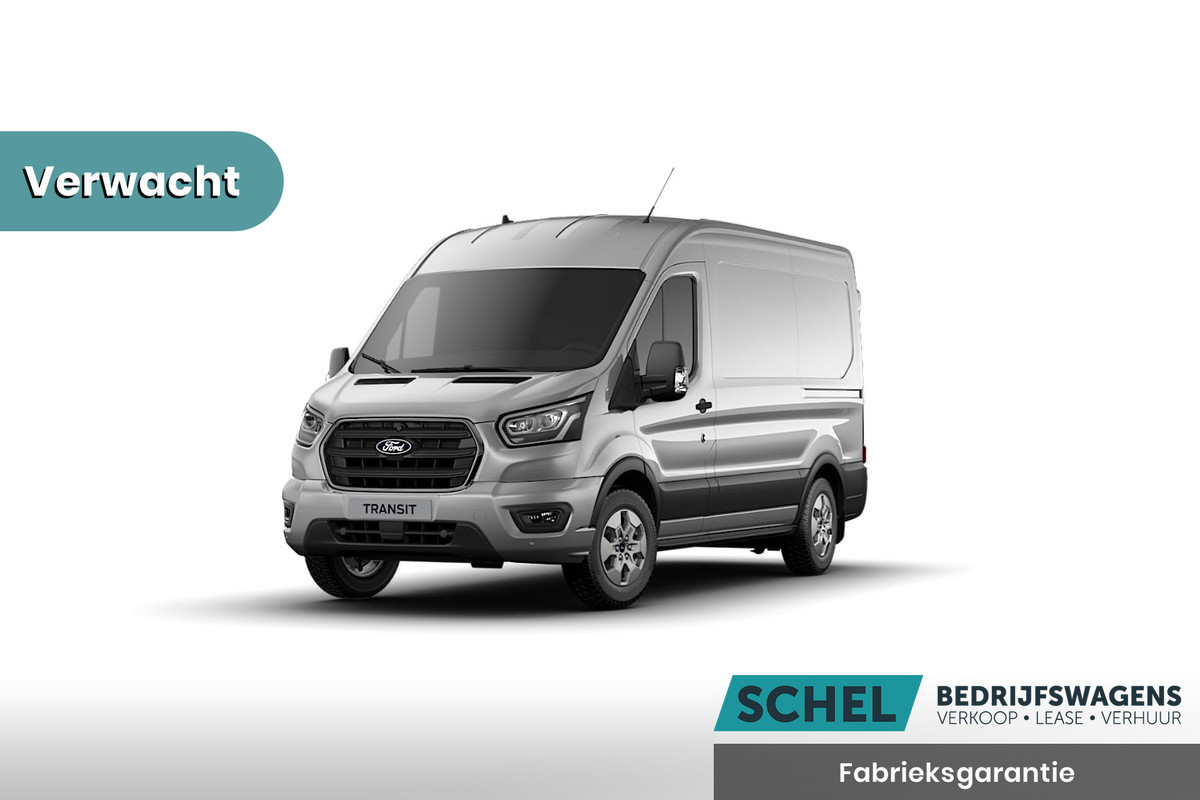 Ford Transit 350 2.0 TDCI L2H2 Limited 165pk - Navi - 360 Camera - Adaptive Cruise - Xenon - Blind Spot - Trekhaak - Stoelverwarming - Rijkla