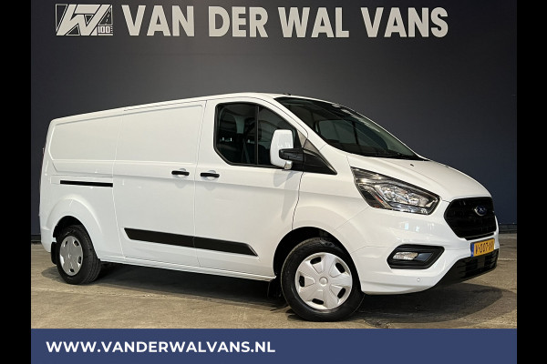 Ford Transit Custom 2.0 TDCI 131pk L2H1 Euro6 Airco | 2x Zijdeur | Camera | Navigatie 2800kg trekhaak, cruisecontrol, parkeersensoren, Apple Carplay, Android auto