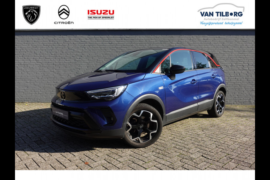 Opel Crossland 1.2 Turbo GS Line | AUTOMAAT | CARPLAY | STOEL & STUURWIEL VERW. | A. CAMERA | LMV | HOGE INSTAP