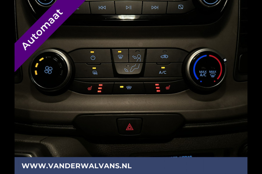 Ford Transit Custom 2.0 TDCI 170pk Automaat L2H1 inrichting Euro6 Airco | 2x zijdeur | Navigatie | LED Cruisecontrol, Verwarmde voorruit, Stoelverwarming, Parkeersensoren, Bijrijdersbank