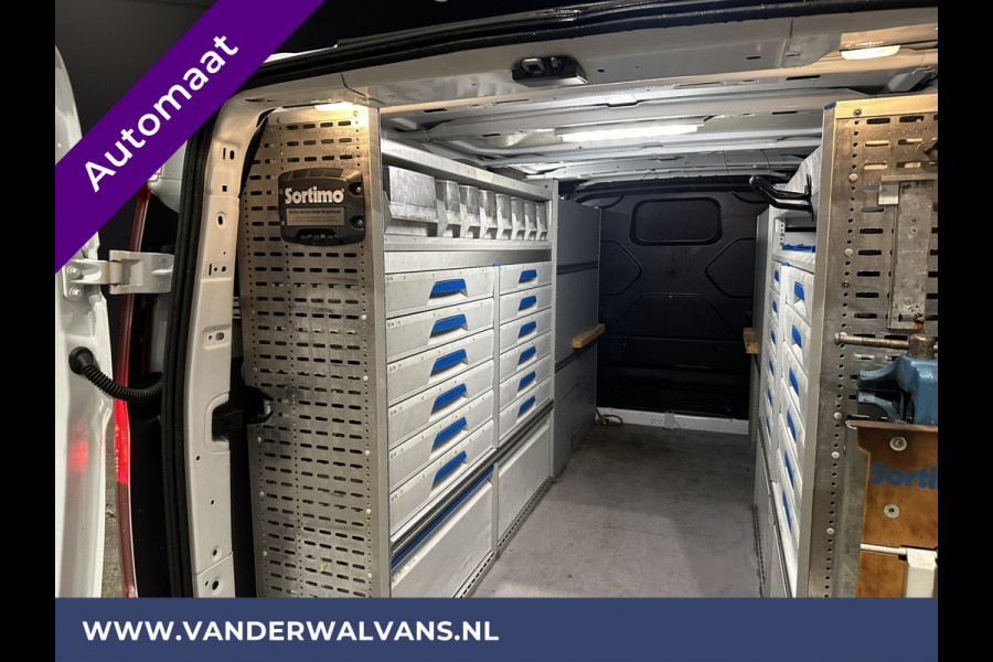 Ford Transit Custom 2.0 TDCI 170pk Automaat L2H1 inrichting Euro6 Airco | 2x zijdeur | Navigatie | LED Cruisecontrol, Verwarmde voorruit, Stoelverwarming, Parkeersensoren, Bijrijdersbank