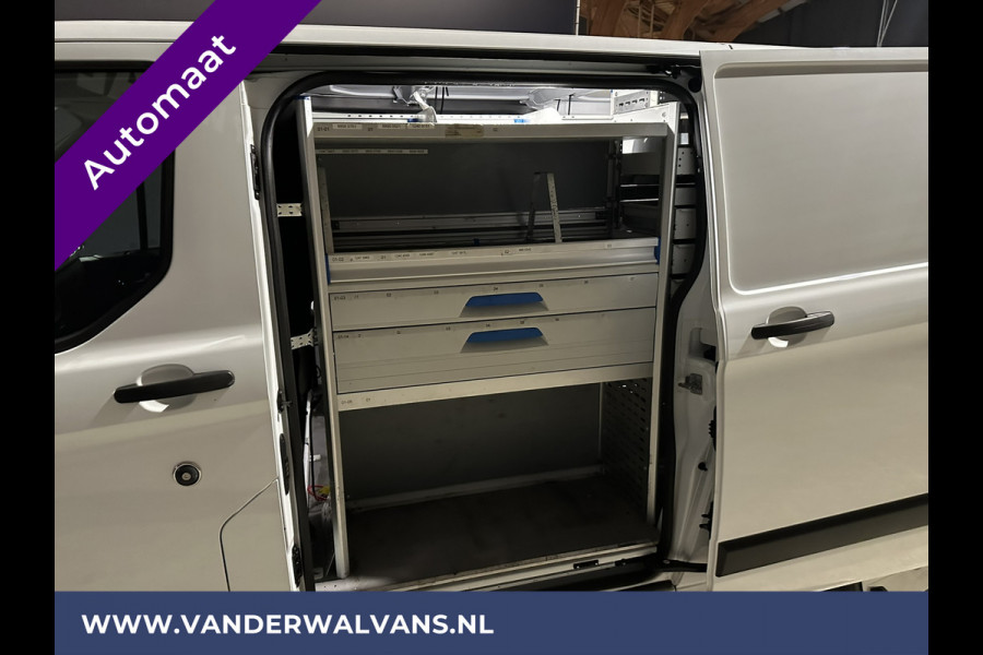 Ford Transit Custom 2.0 TDCI 170pk Automaat L2H1 inrichting Euro6 Airco | 2x zijdeur | Navigatie | LED Cruisecontrol, Verwarmde voorruit, Stoelverwarming, Parkeersensoren, Bijrijdersbank