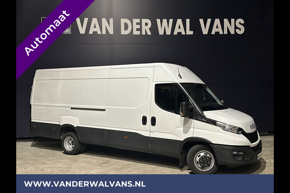 Iveco Daily 35S16V 157pk Automaat L3H2 L4H2 Dubbel lucht 3500kg Trekvermogen Euro6 Airco | Bijrijdersbank