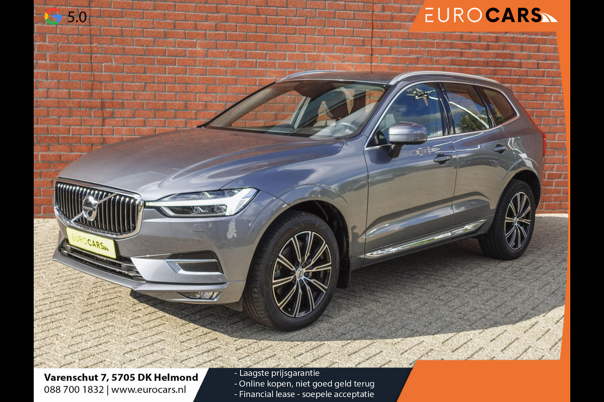 Volvo XC60 2.0 T5 250pk Automaat Inscription Navigatie Leder Climate control Camera 360 Parkeersensoren voor en achter LED Cruise Control