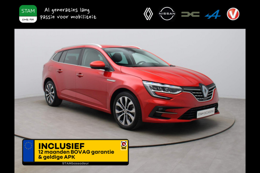 Renault MEGANE Estate TCe 140pk Techno EDC/AUTOMAAT Camera | Climate | Navi | Parksens. v+a | Stoelverwarming