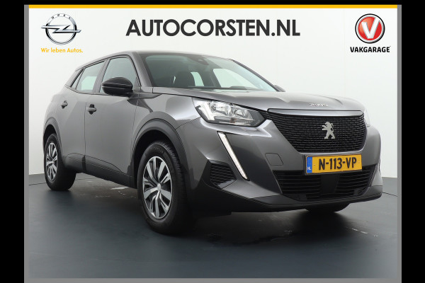 Peugeot 2008 T101PK Apple Carplay Android Auto Navi Connect DAB+ Camera Ecc Cruise-Control Pdc Lane-Assist Bluetooth Licht-Regensensor Led el.Spiegels+Verwarmd Visio-Park Hill Hold Botswaarsch.syst. PureTech Active EURO 6 Origineel Nederlandse auto