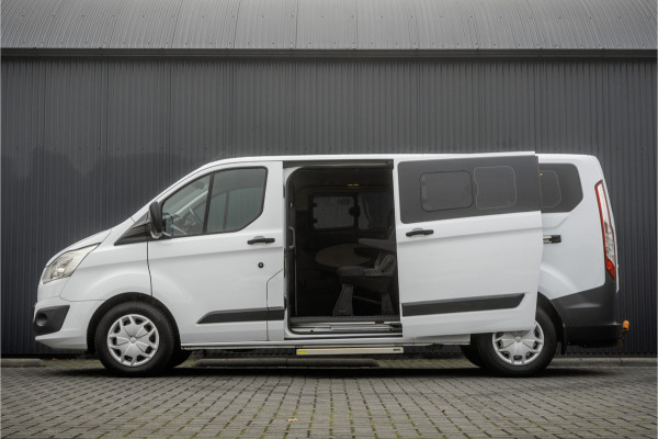 Ford Transit Custom Tourneo 2.0 TDCI L2H1 | Euro 6 | 9-Persoons | 131 PK | Cruise | Airco | PDC | Schuifdeur L+R