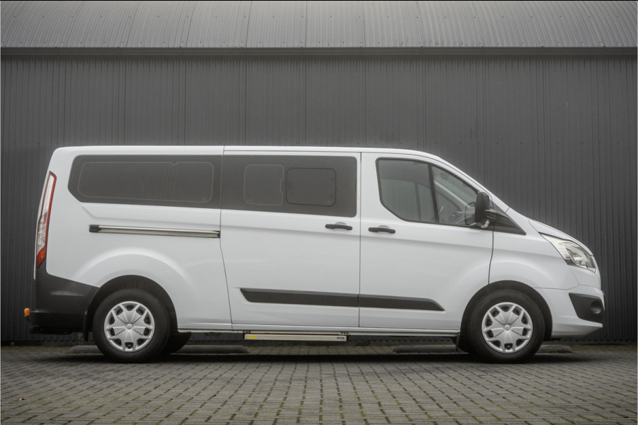 Ford Transit Custom Tourneo 2.0 TDCI L2H1 | Euro 6 | 9-Persoons | 131 PK | Cruise | Airco | PDC | Schuifdeur L+R