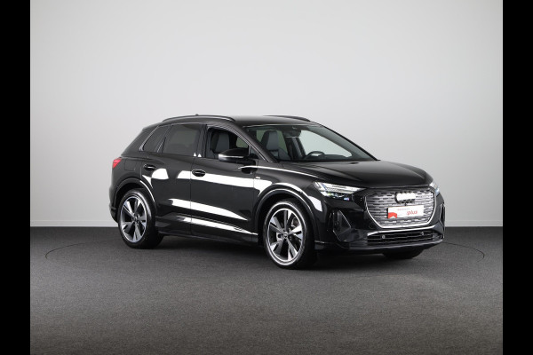 Audi Q4 e-tron 45 quattro S Edition 82 kWh 286pk | Sonos Premium Audio | Adaptieve cruise controle | Parkeercamera | 20 inch lichtmetalen velgen