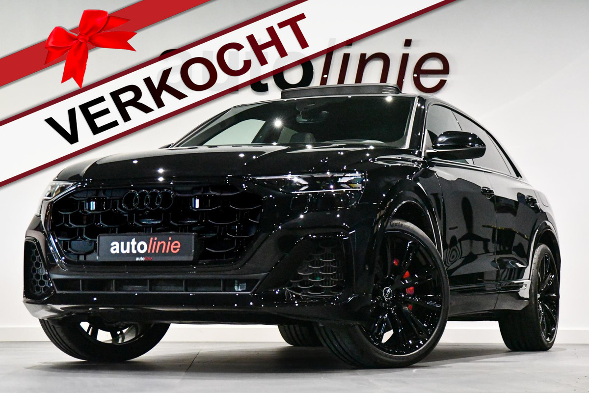 Audi Q8 60 TFSI e quattro Pro Line S Competition, BTW, Facelift, Nieuw, Softcl, RS Seats, Leder, B&O, HUD, 3D, Trekh, Laser, 23"!