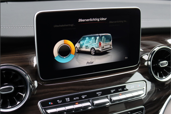 Mercedes-Benz V-Klasse 300d Extra Lang DC AMG Line Aut9 | Memory | Burmester | Stoelventilatie | Distronic+ | Leder | Surround Camera | LED Intelligent Light | Dodehoekassistent |