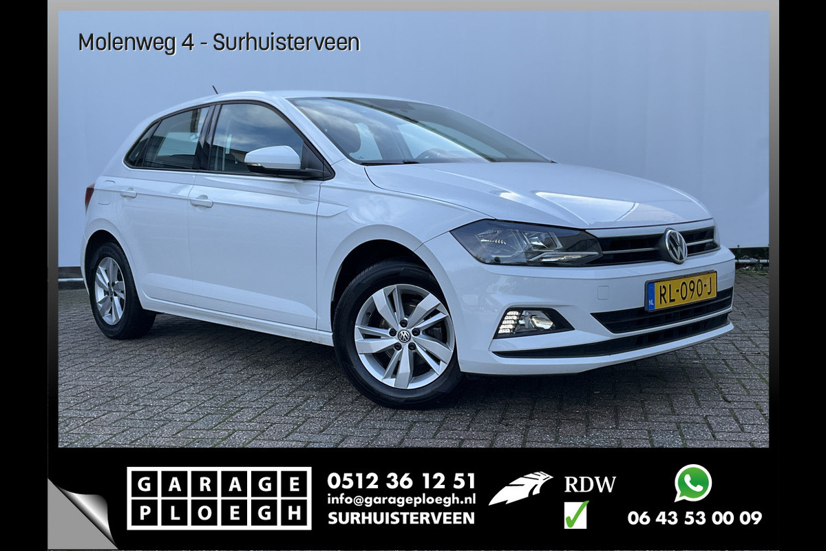 Volkswagen Polo 1.0 TSI Comfortline Adap.Cruise 5drs Navi Airco Carplay!