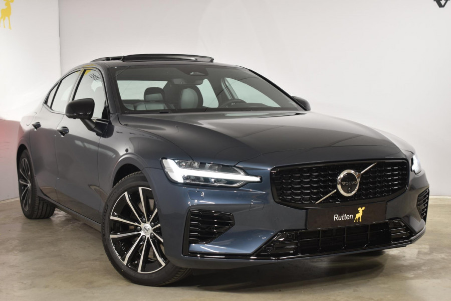 Volvo S60 T6 350PK Long Range Recharge AWD Ultimate / BLIS / Adaptieve Cruise Control / 360 Camera / Verkeersbordherkenning / Apple Carplay /