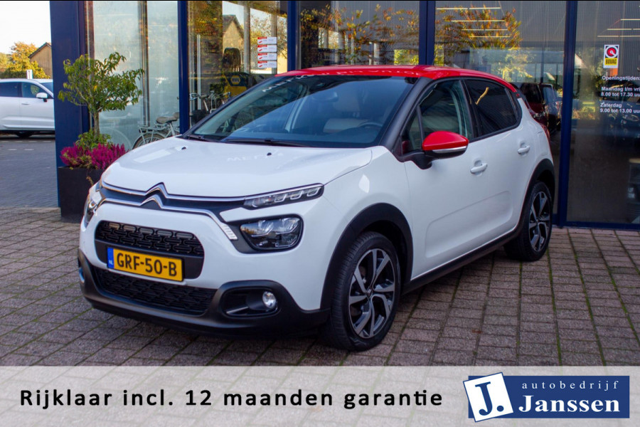 Citroën C3 1.2 PureTech Shine | Prijs rijklaar incl. 12 mnd garantie | NAV LMV Camera Apple carplay / Android auto Bluetooth