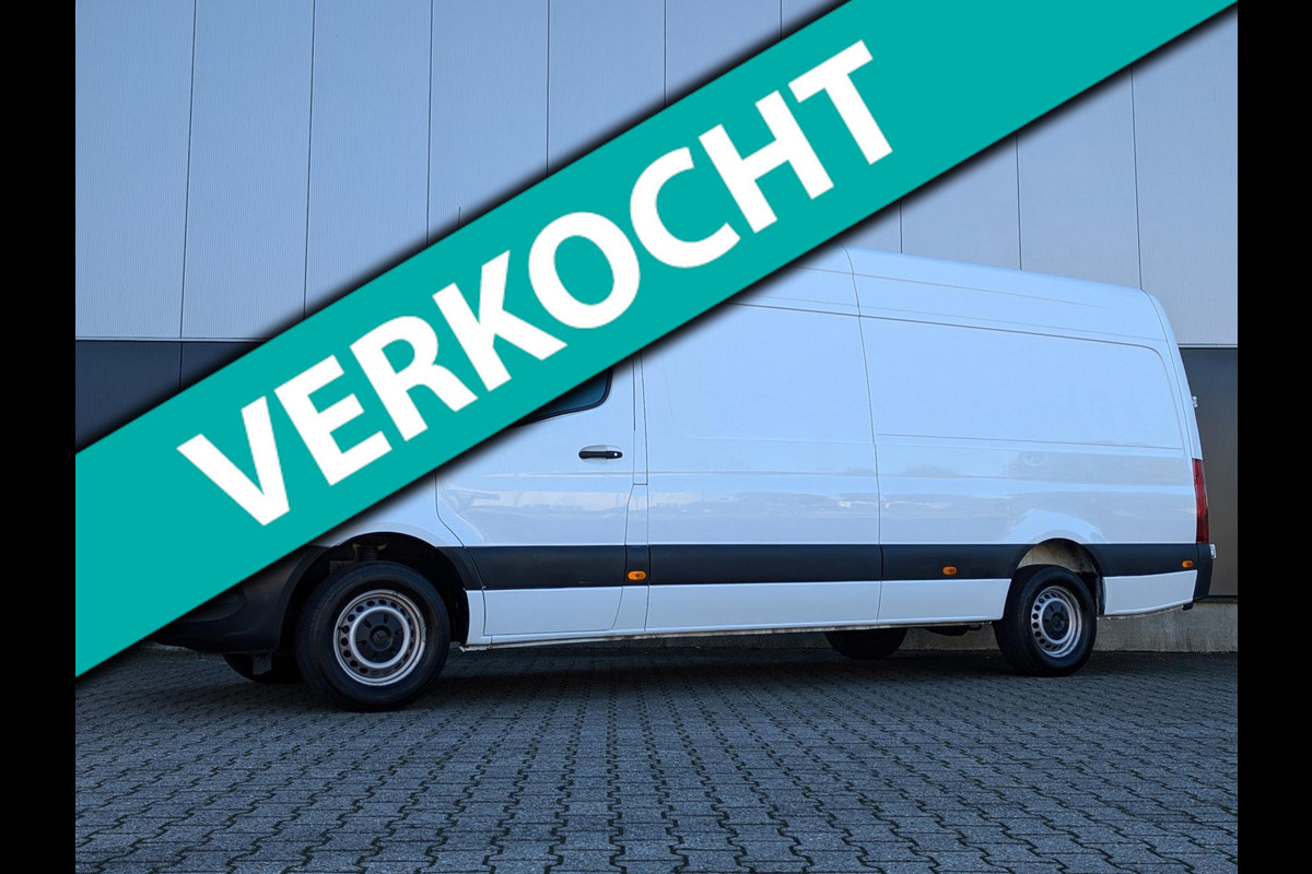 Mercedes-Benz Sprinter 314 L4H2 143PK RWD AUTOMAAT CLIMATE CRUISE 3 ZITTER ACHTERUITRIJCAMERA