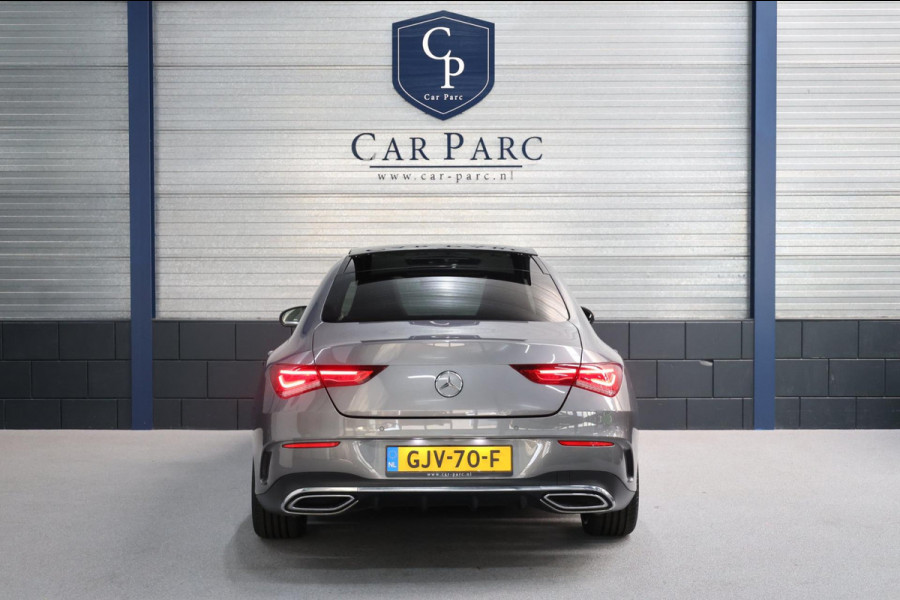 Mercedes-Benz CLA-Klasse 180 AMG Line MULTIBEAM/SFEER/VIRTUAL/PANO/HALF LEER+S.VERWARMING+MEMORY/CAM/LINE/ACC/ECC/12 MDN GARANTIE!