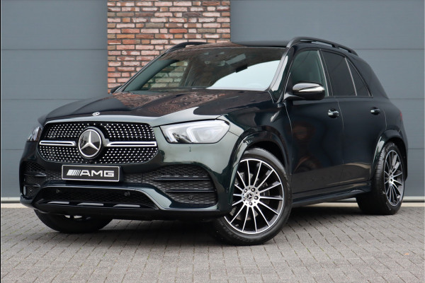 Mercedes-Benz GLE 400 d 4MATIC Premium+ AMG Line Aut9 | Grijs Kenteken | Luchtvering | Memory | Burmester | Trekhaak | Distronic+ | Panoramadak | Nappa Leder | Keyless Go | Surround Camera |