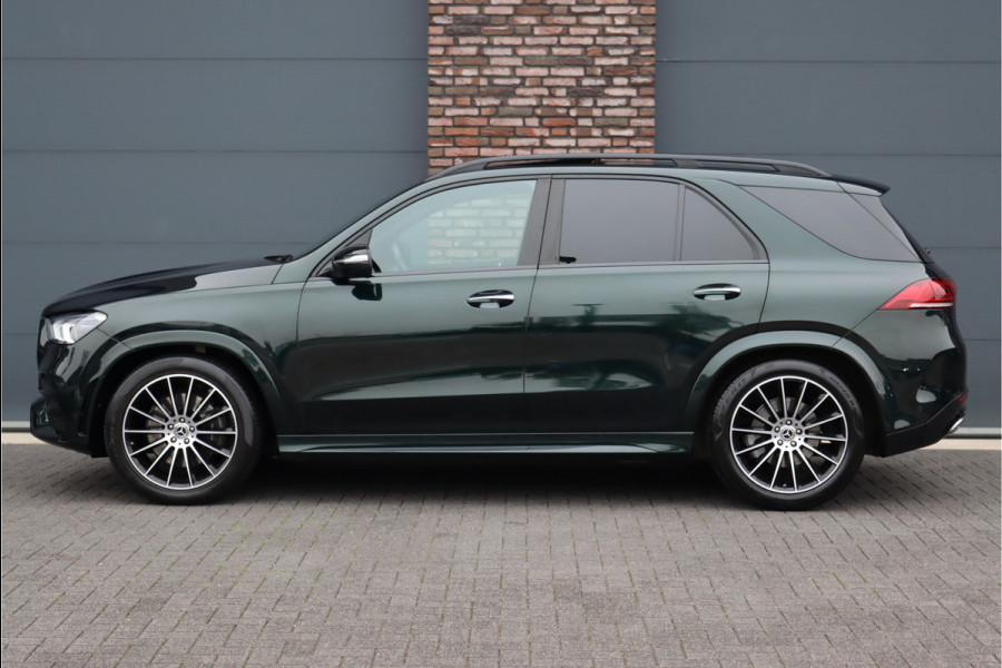 Mercedes-Benz GLE 400 d 4MATIC Premium+ AMG Line Aut9 | Grijs Kenteken | Luchtvering | Memory | Burmester | Trekhaak | Distronic+ | Panoramadak | Nappa Leder | Keyless Go | Surround Camera |