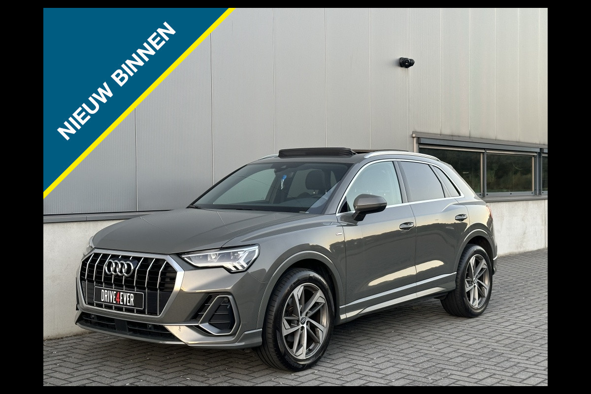 Audi Q3 35 TFSI 3x S Line FULL PANO NAVI CR CONTROL PDC ELEK PAKKET