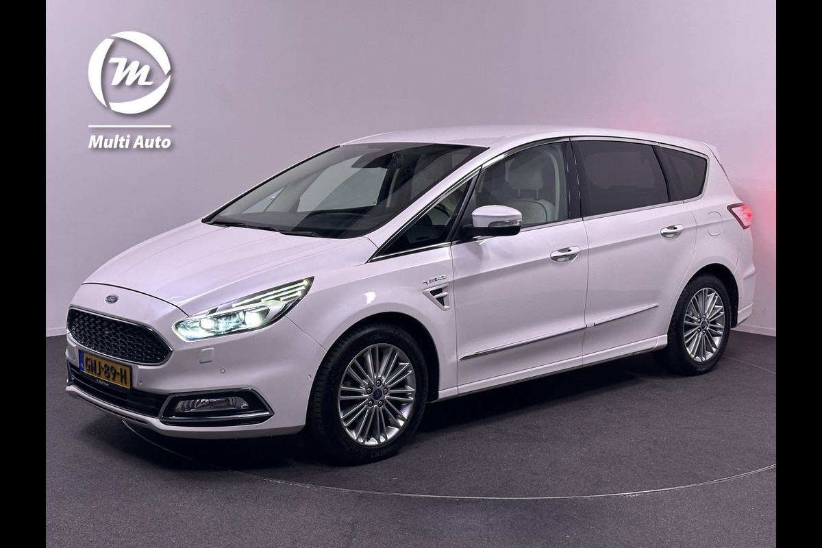 Ford S-Max 2.0 Vignale 7 Persoons 240pk Automaat | Lederen Sportstoelen Memory | Navigatie | Camera | Cruise Control | L.M. 18" | Stoelverwarming |