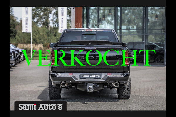 Dodge Ram PREMIUM NIGHT 2025 | BOM VOL + 14.4 INCH SCHERM BOM VOL | LUCHTVERING | HUD | HURRICAN 420PK 636 Nm TWIN TURBO | PRIJS MET LPG E DUBBELE CABINE | PICK UP | 5 PERSOONS | DC | GRIJSKENTEKEN | VOORRAAD NR 2228 - 7653