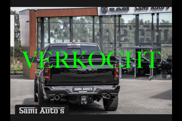 Dodge Ram PREMIUM NIGHT 2025 | BOM VOL + 14.4 INCH SCHERM BOM VOL | LUCHTVERING | HUD | HURRICAN 420PK 636 Nm TWIN TURBO | PRIJS MET LPG E DUBBELE CABINE | PICK UP | 5 PERSOONS | DC | GRIJSKENTEKEN | VOORRAAD NR 2228 - 7653