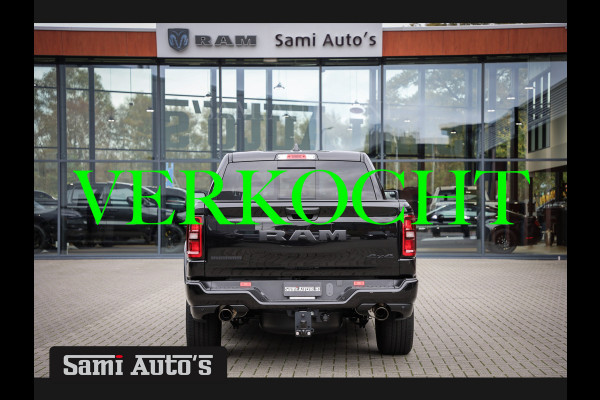 Dodge Ram ALL-IN PRIJS 2025 BIGHORN NIGHT HURRICAN 420PK 636 Nm TWIN TURBO | PRIJS MET LPG EN GARANTIE | DUBBELE CABINE | PICK UP | 5 PERSOONS | DC | GRIJSKENTEKEN | VOORAAD 2221 - 5259