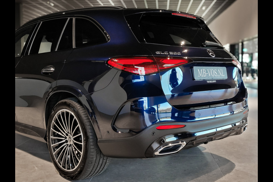 Mercedes-Benz GLC 300 4M AMG Night|Luchtvering|Massage|Stoelkoeling|Mem|HUD|Achterassturing