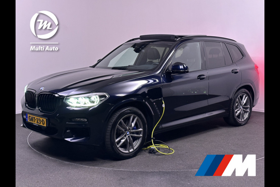 BMW X3 xDrive30e M-Sport Plug in Hybrid | PHEV | Panodak | Trekhaak af Fabriek | Adaptive Cruise | Harman/Kardon | Head-up Display | Carplay | Adaptive Onderstel |