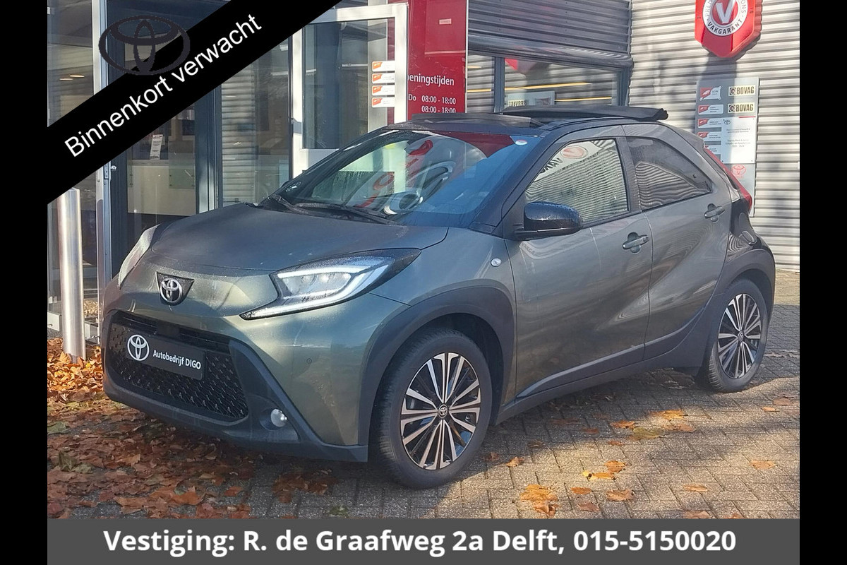 Toyota Aygo X 1.0 VVT-i S-CVT Envy Cabrio Automaat | Stoelverwarming | Navigatie | Canvas Cabriodak | Camera |