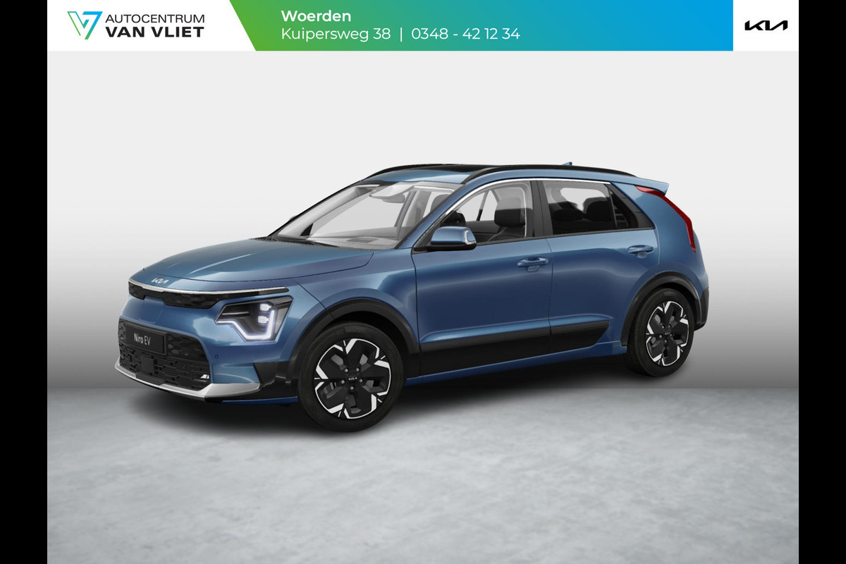 Kia Niro EV Air 64.8 kWh | Led koplampen | Stoel en stuurverwarming |