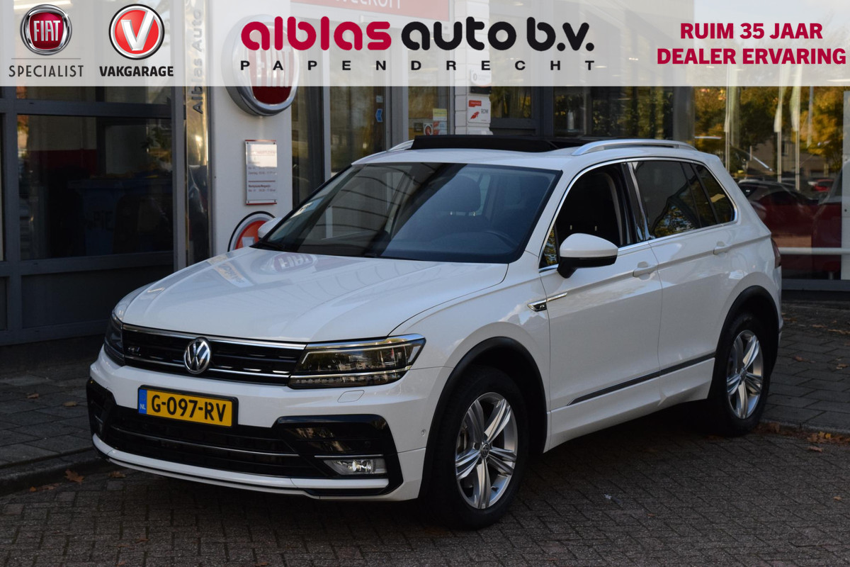 Volkswagen Tiguan 2.0 TSI 180pk 4Motion R-Line|dak|trekhaak|hud|vol!