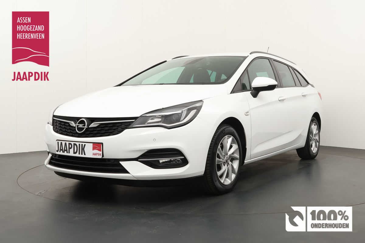 Opel Astra Sports Tourer BWJ 2020 | 1.2i 111PK Business Edition | CLIMA | NAVI | TREKHAAK | CARPLAY | PRIVACY GLASS | LICHTMETAAL | SPORTSTOELEN |