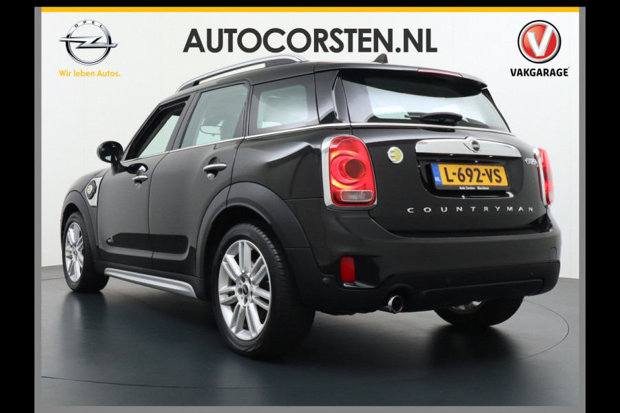 MINI Countryman AUT-6 T224pk LEER PanoDak /2xSch.-dak Connected-Services Wifi-vb. Hybrid Cooper S E ALL4 Sport-StoelenHUD Navi-pro Park-assist P Stoelverwarming Wired Comfort Access Head-up display Colour line Acoust.Active guard Voetgangersbescherm.Intelligent noodroep Performance control Mini driving modes 4x4