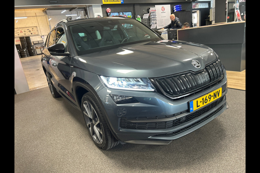 Škoda Kodiaq 1.5 TSI Sportline Business / virtual/leer /pano /camera/boeken/