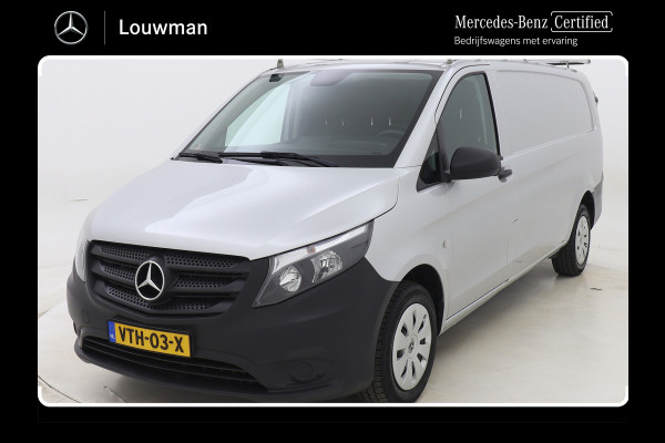 Mercedes-Benz Vito 110 CDI Extra Lang Trekhaak Betimmering Bluetooth Imperiaal Brilliant Silver Metallic