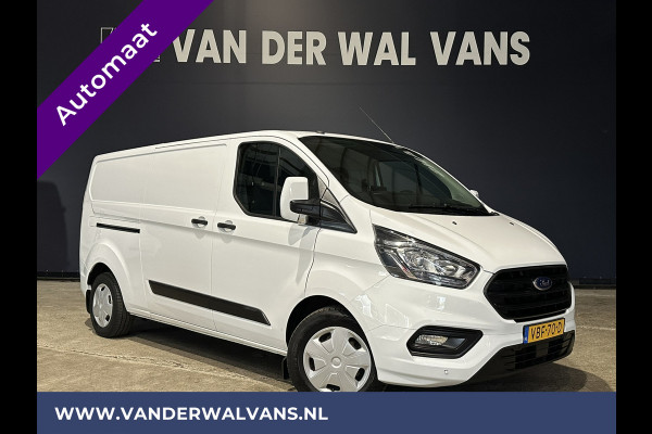 Ford Transit Custom 2.0 TDCI 170pk Automaat L2H1 inrichting Euro6 Airco | 2x Zijdeur | Navigatie stoelverwarming, cruisecontrol, parkeersensoren, android auto,