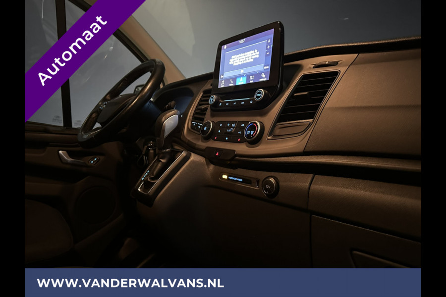 Ford Transit Custom 2.0 TDCI 170pk Automaat L2H1 inrichting Euro6 Airco | 2x Zijdeur | Navigatie stoelverwarming, cruisecontrol, parkeersensoren, android auto,