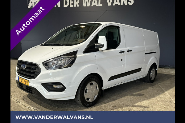 Ford Transit Custom 2.0 TDCI 170pk Automaat L2H1 inrichting Euro6 Airco | 2x Zijdeur | Navigatie stoelverwarming, cruisecontrol, parkeersensoren, android auto,