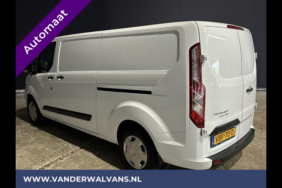 Ford Transit Custom 2.0 TDCI 170pk Automaat L2H1 inrichting Euro6 Airco | 2x Zijdeur | Navigatie stoelverwarming, cruisecontrol, parkeersensoren, android auto,