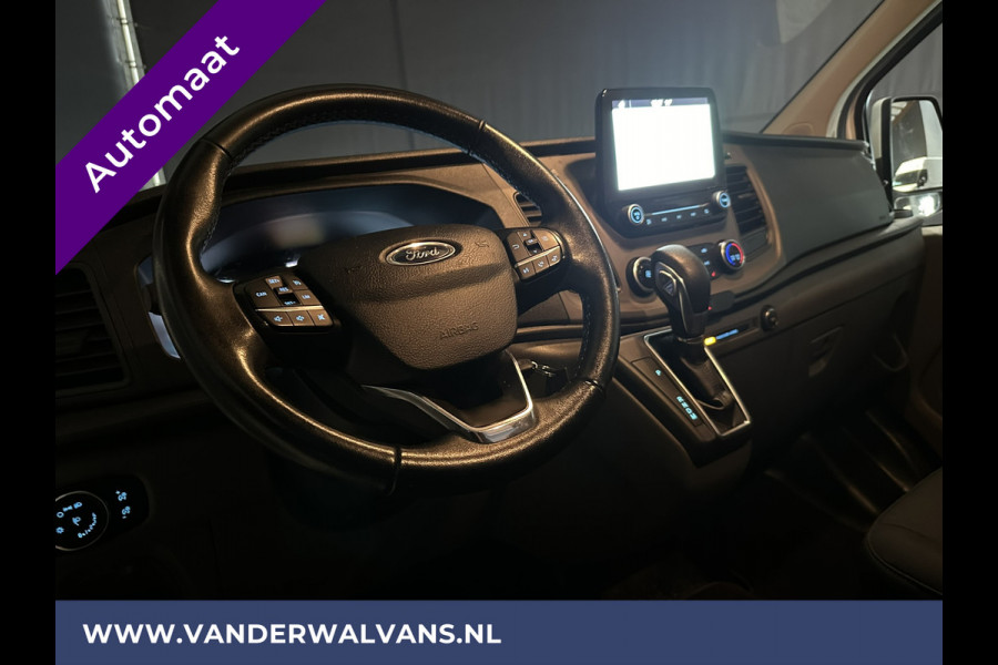 Ford Transit Custom 2.0 TDCI 170pk Automaat L2H1 inrichting Euro6 Airco | 2x Zijdeur | Navigatie stoelverwarming, cruisecontrol, parkeersensoren, android auto,