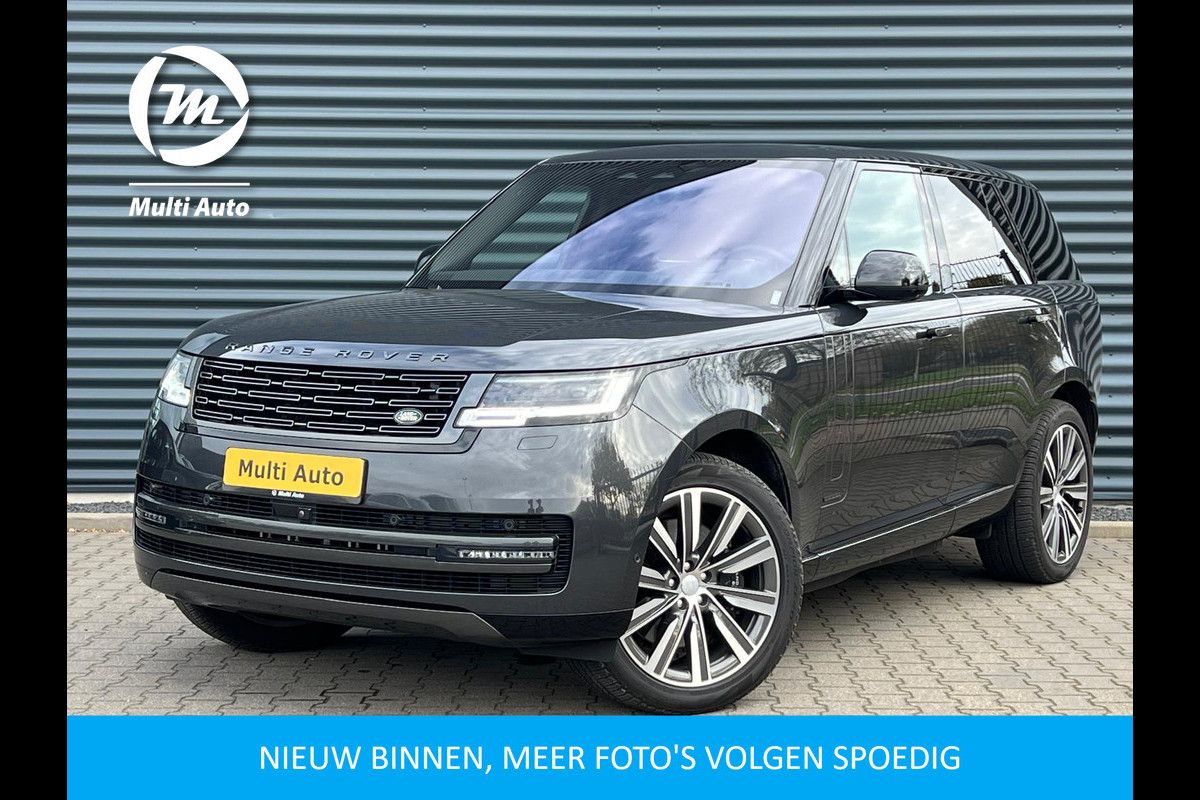 Land Rover Range Rover P510e Autobiography Plug in Hybrid Full Options PHEV | Panodak | Trekhaak af Fabriek | Massage | Lederen Hemel | Adaptive Cruise | 360 Camera | Luchtvering |