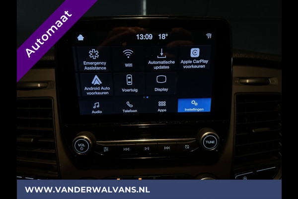 Ford Transit Custom 2.0 TDCI 130pk L1H1 Euro6 Airco | 2x Zijdeur | Apple Carplay | Camera Android auto, cruisecontrol, parkeersensoren, bijrijdersbank, verwarmde voorruit