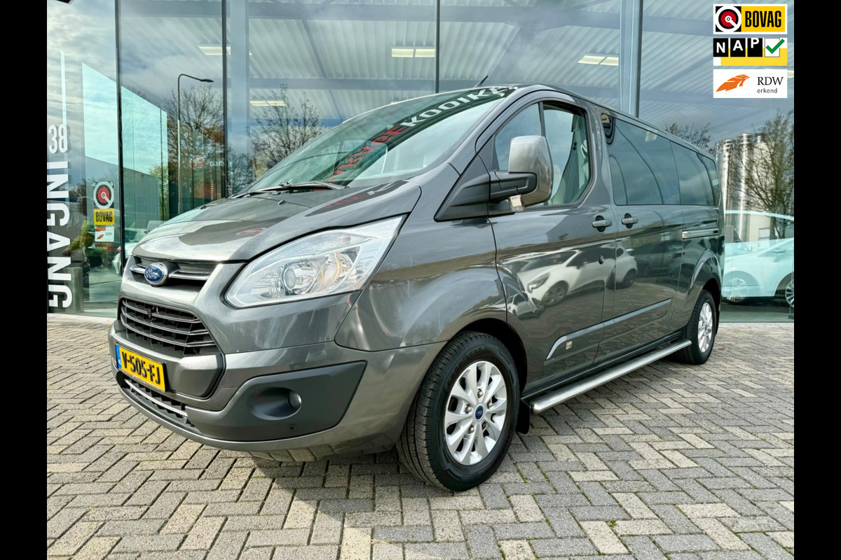 Ford Transit Custom 290 2.0 TDCI L2H1 DC Anniversary Edition, 2x schuifdeur, Leder, Dubbel Cabine