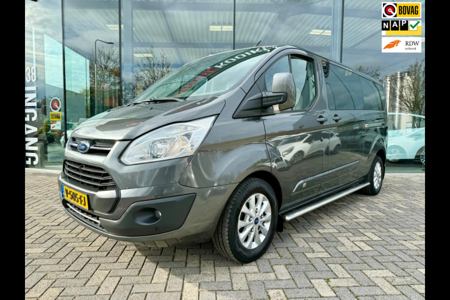 Ford Transit Custom 290 2.0 TDCI L2H1 DC Anniversary Edition, 2x schuifdeur, Leder, Dubbel Cabine