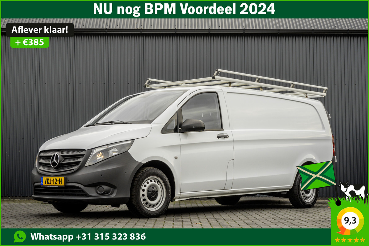 Mercedes-Benz Vito 116 CDI L3H1 XL | 164 PK | Euro 6 | Cruise | Carplay | Airco | PDC | Navigatie | Imperiaal