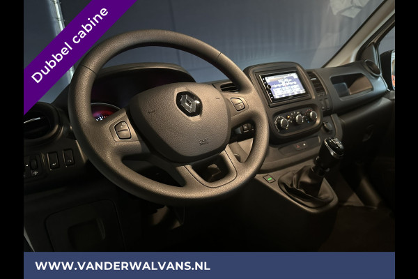 Renault Trafic 2.0 dCi 146pk **MARGE, geen BTW** L2H1 Dubbele Cabine Euro6 Airco | LED | 5-Zits | Camera | Navigatie cruisecontrol, parkeersensoren, trekhaak