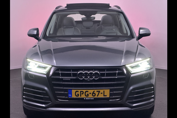 Audi Q5 55 TFSI e quattro S Line Plug In Hybrid 367pk PHEV | Luchtvering | Panodak | Trekhaak af Fabriek | 360 Camera | Head Up | 20 "L.M | Apple Carplay |