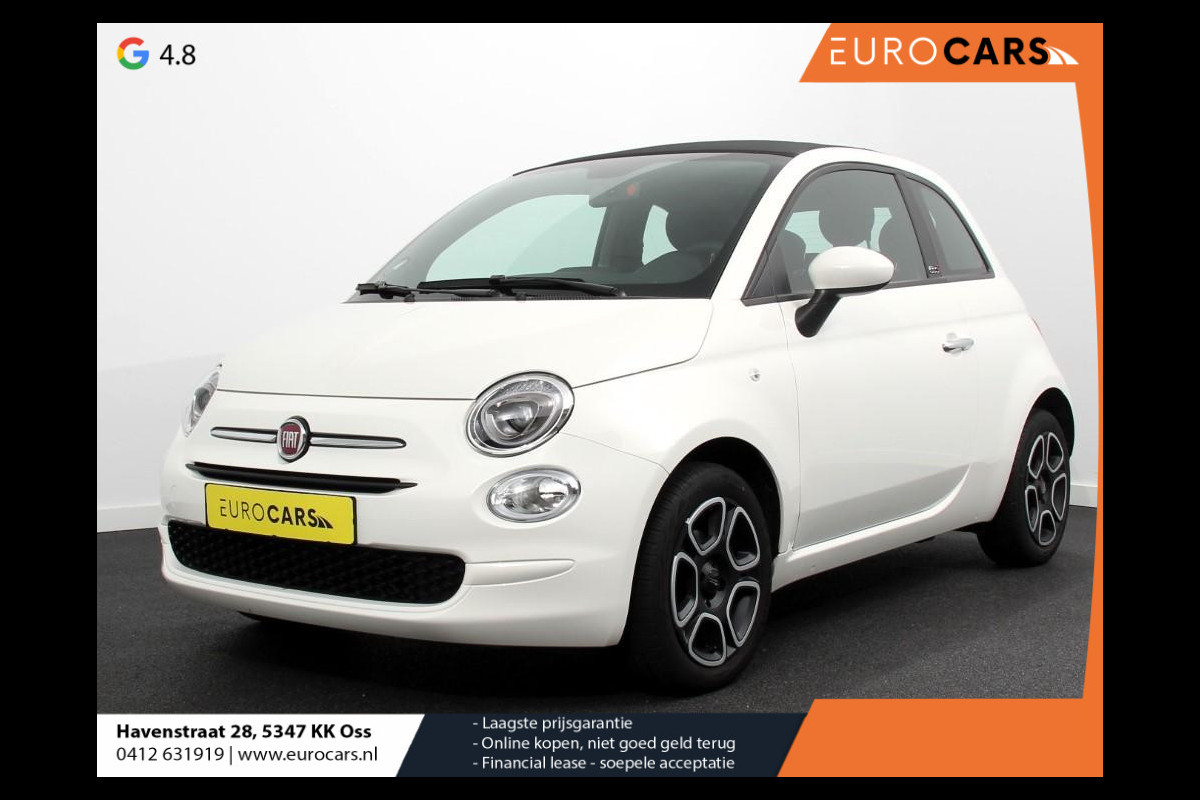 Fiat 500C 1.0 Hybrid Connect | Climat control | Parkeersensor achter | Cruise control | Cabrio | Apple carplay/ Andriod auto